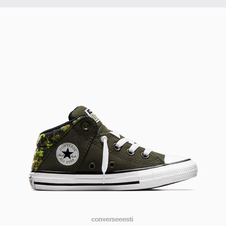 Converse chuck taylor all star axel digi camo mid top poiss F0Z8P479 jalatsid metsaalune/rohune/valge