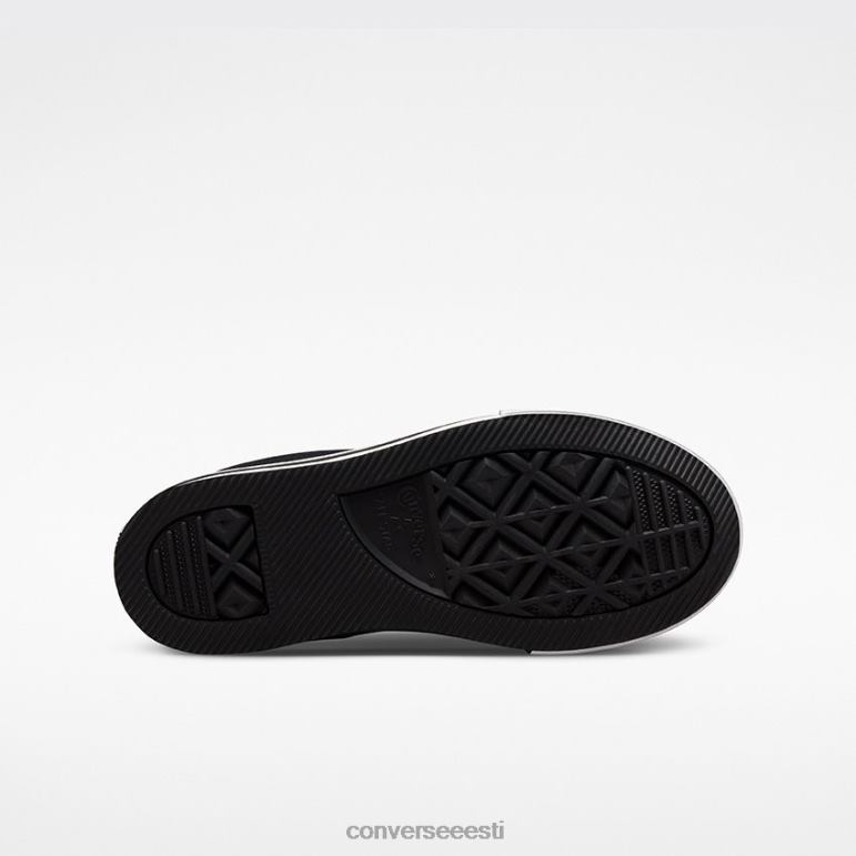 Converse chuck taylor all star lift platvorm kõrge top väikesed lapsed poiss F0Z8P263 jalatsid must valge