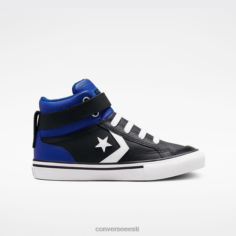 Converse pro blaze rihma värvi pop kõrge top poiss F0Z8P482 jalatsid must/sinine/valge