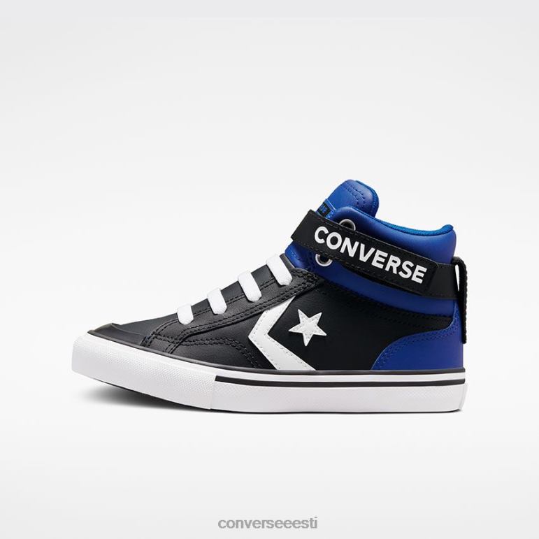 Converse pro blaze rihma värvi pop kõrge top poiss F0Z8P482 jalatsid must/sinine/valge
