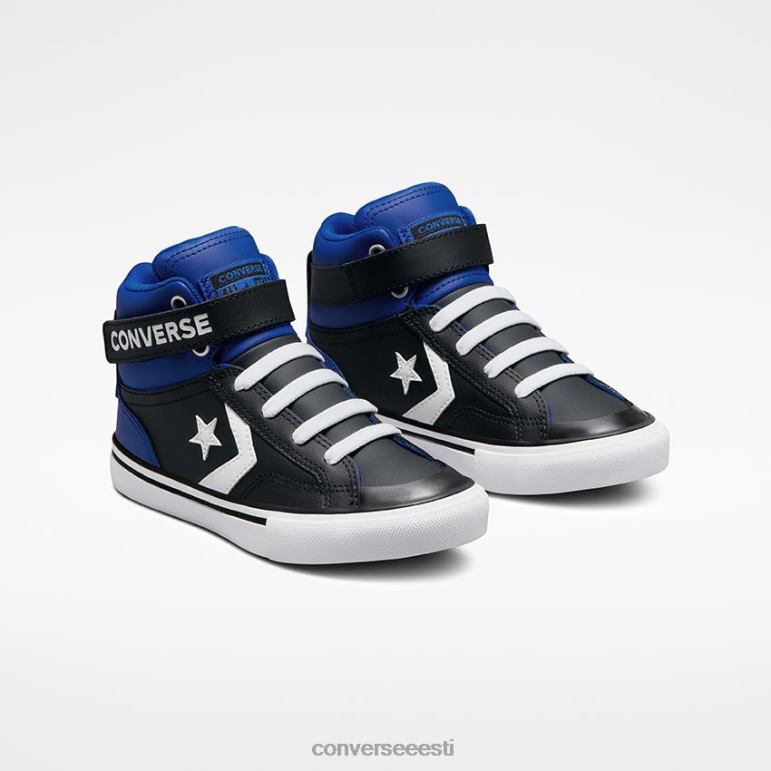 Converse pro blaze rihma värvi pop kõrge top poiss F0Z8P482 jalatsid must/sinine/valge