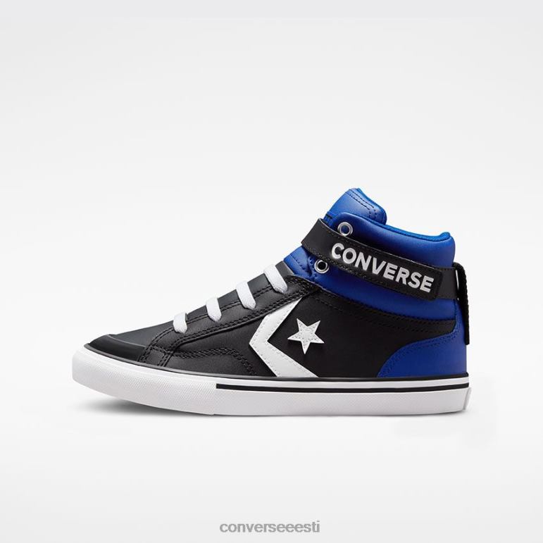 Converse pro blaze rihma värvi pop kõrge top poiss F0Z8P483 jalatsid must/sinine/valge
