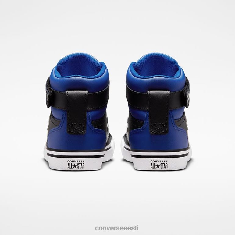 Converse pro blaze rihma värvi pop kõrge top poiss F0Z8P483 jalatsid must/sinine/valge