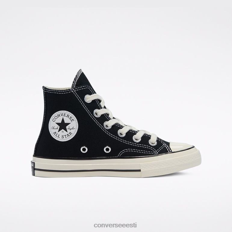 Converse chuck 70 vintage lõuendist kõrged väikesed lapsed tüdruk F0Z8P457 jalatsid must valge
