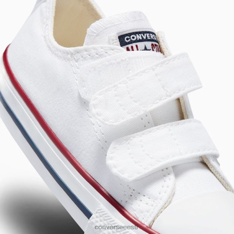 Converse chuck taylor all star 2v madal top tüdruk F0Z8P415 jalatsid valge