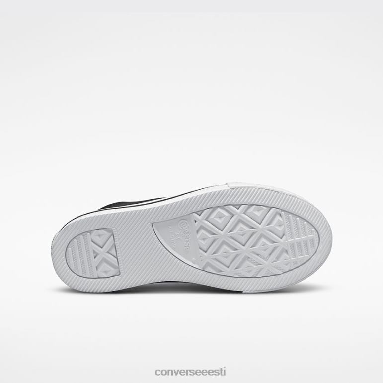 Converse chuck taylor all star eva lift platvorm nahast kõrge top tüdruk F0Z8P432 jalatsid must/naturaalne elevandiluu