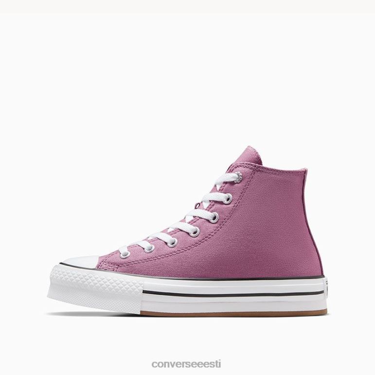 Converse chuck taylor all star eva lift platvorm tikitud lilled kõrge top tüdruk F0Z8P403 jalatsid unistav daalia/valge/must