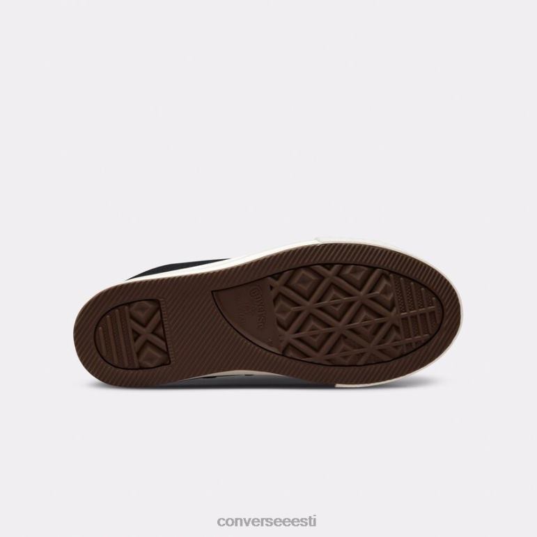 Converse chuck taylor all star lift platvormi südamed kõrgel kohal tüdruk F0Z8P423 jalatsid must/emme kartulisalat/tagaallee telliskivi