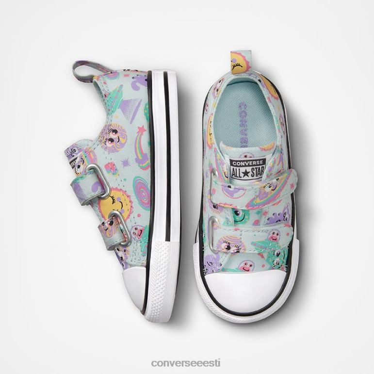Converse chuck taylor all star lihtne kosmosepidu madal top tüdruk F0Z8P420 jalatsid chuck taylor all star party ja l'espace facilea enfiler