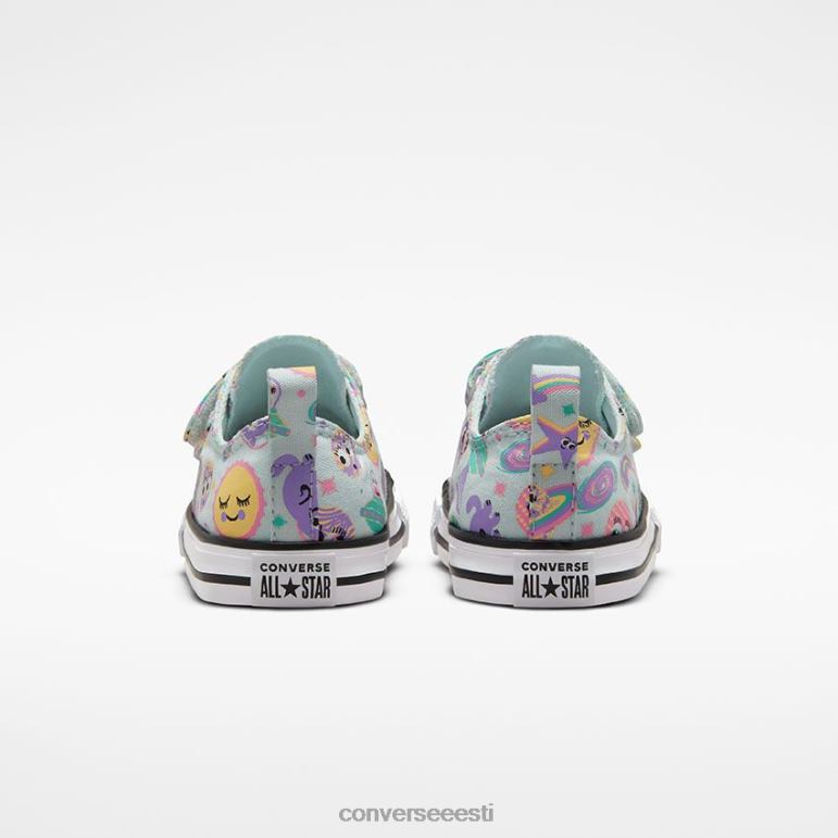 Converse chuck taylor all star lihtne kosmosepidu madal top tüdruk F0Z8P420 jalatsid chuck taylor all star party ja l'espace facilea enfiler