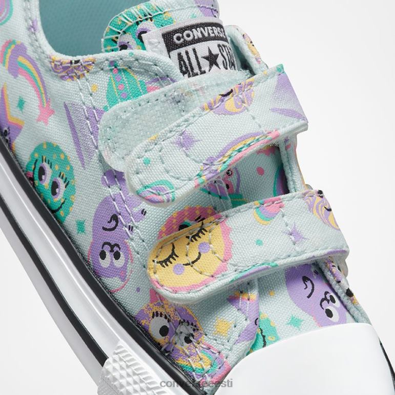 Converse chuck taylor all star lihtne kosmosepidu madal top tüdruk F0Z8P420 jalatsid chuck taylor all star party ja l'espace facilea enfiler