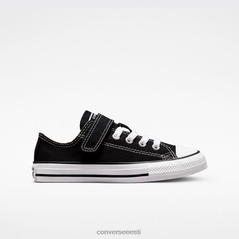 Converse chuck taylor all star lihtne madala pealisega väikesed lapsed tüdruk F0Z8P458 jalatsid must/naturaalne/valge