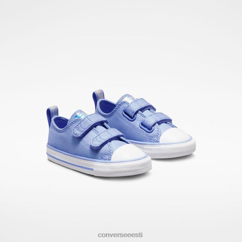 Converse chuck taylor all star lihtne sillerdav madal top tüdruk F0Z8P416 jalatsid ultraviolett/ultraviolett/valge