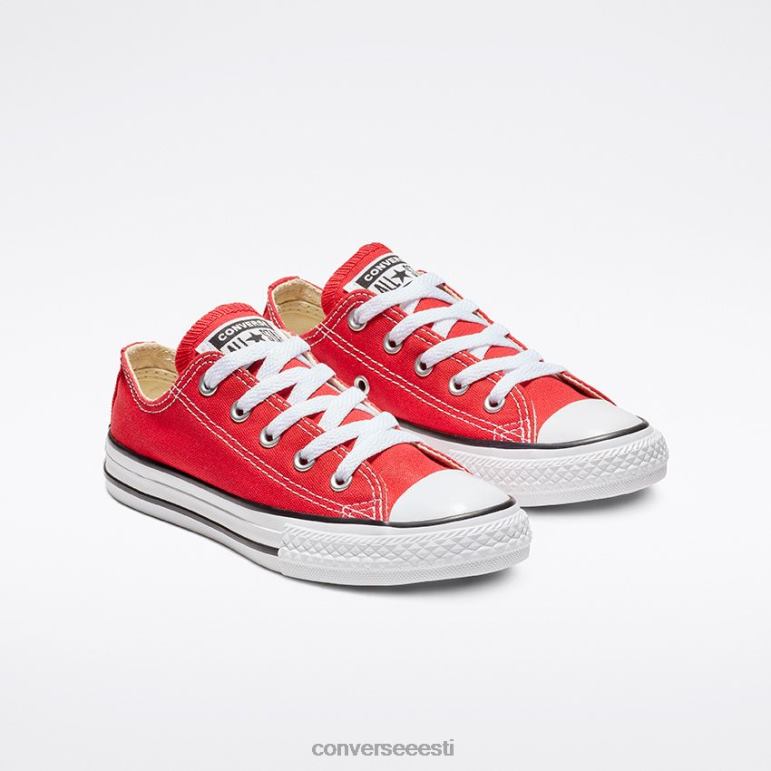 Converse chuck taylor all star low top väikesed/suured lapsed tüdruk F0Z8P441 jalatsid punane