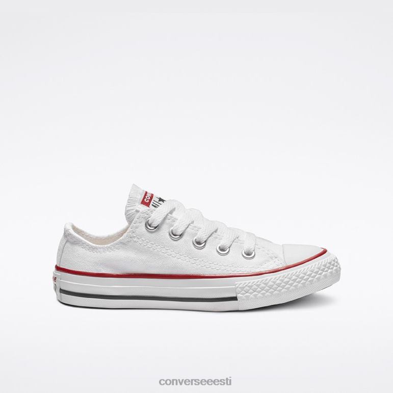 Converse chuck taylor all star low top väikesed/suured lapsed tüdruk F0Z8P444 jalatsid optiline valge
