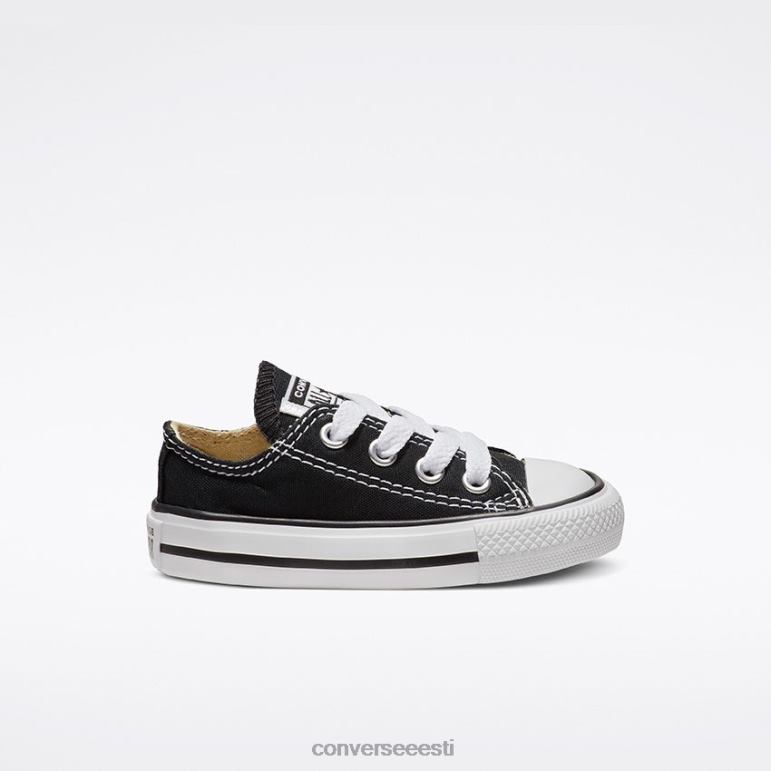 Converse chuck taylor all star madala tipuga imik/väikelaps tüdruk F0Z8P451 jalatsid must