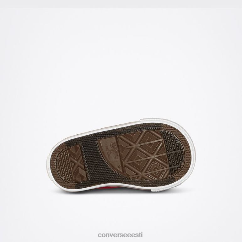 Converse chuck taylor all star madala tipuga imik/väikelaps tüdruk F0Z8P452 jalatsid punane