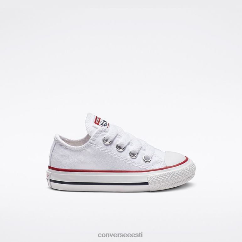 Converse chuck taylor all star madala tipuga imik/väikelaps tüdruk F0Z8P455 jalatsid optiline valge
