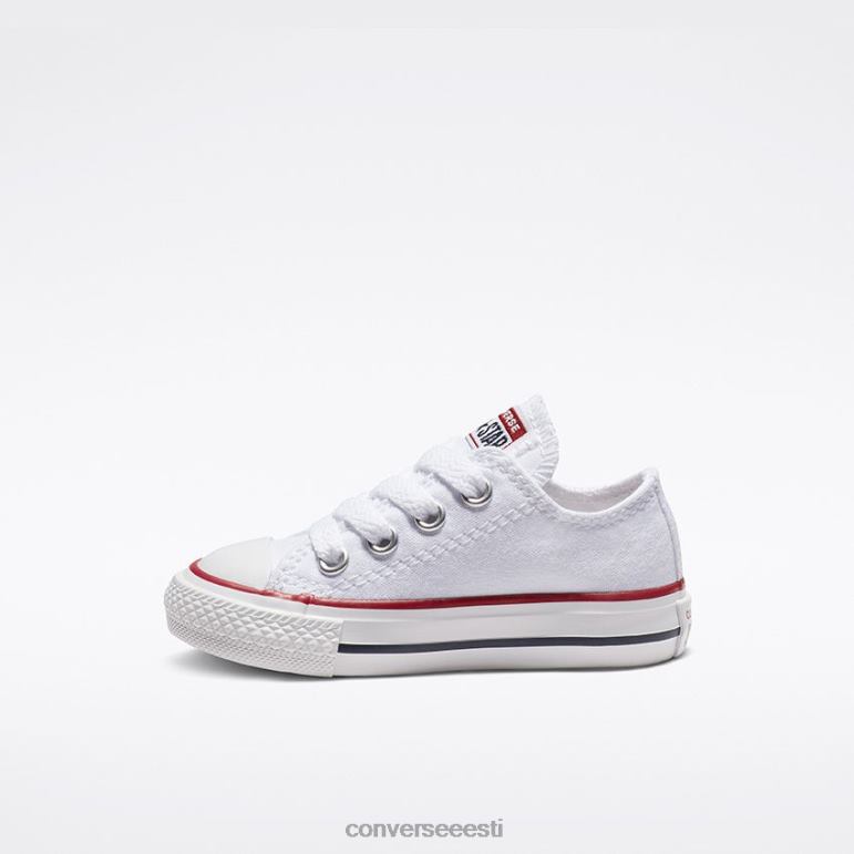 Converse chuck taylor all star madala tipuga imik/väikelaps tüdruk F0Z8P455 jalatsid optiline valge