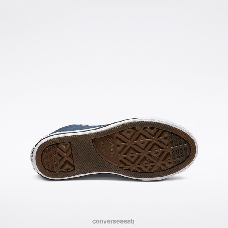 Converse chuck taylor kõik tähed kõrged väikesed/suured lapsed tüdruk F0Z8P436 jalatsid merevägi