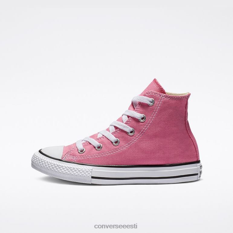Converse chuck taylor kõik tähed kõrged väikesed/suured lapsed tüdruk F0Z8P437 jalatsid roosa