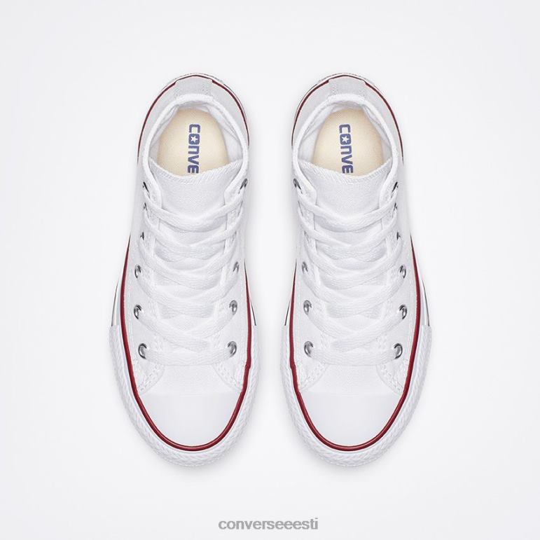 Converse chuck taylor kõik tähed kõrged väikesed/suured lapsed tüdruk F0Z8P438 jalatsid optiline valge