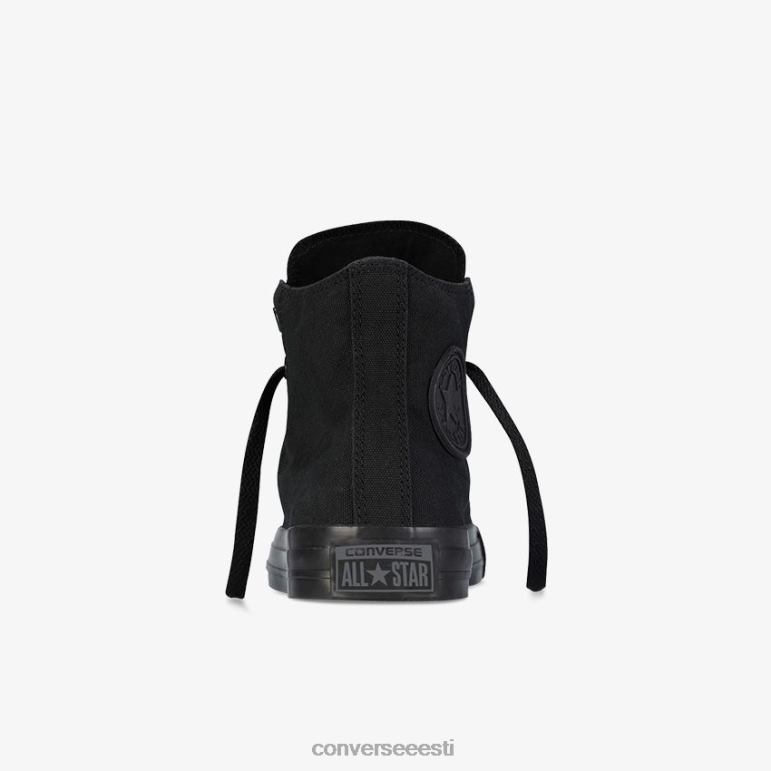 Converse chuck taylor kõik tähed kõrged väikesed/suured lapsed tüdruk F0Z8P439 jalatsid must ühevärviline