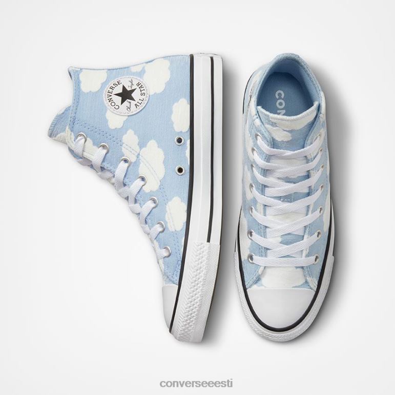 Converse chuck taylor kõik tähepilved kõrgel kohal tüdruk F0Z8P421 jalatsid hele relvastus sinine/valge/must