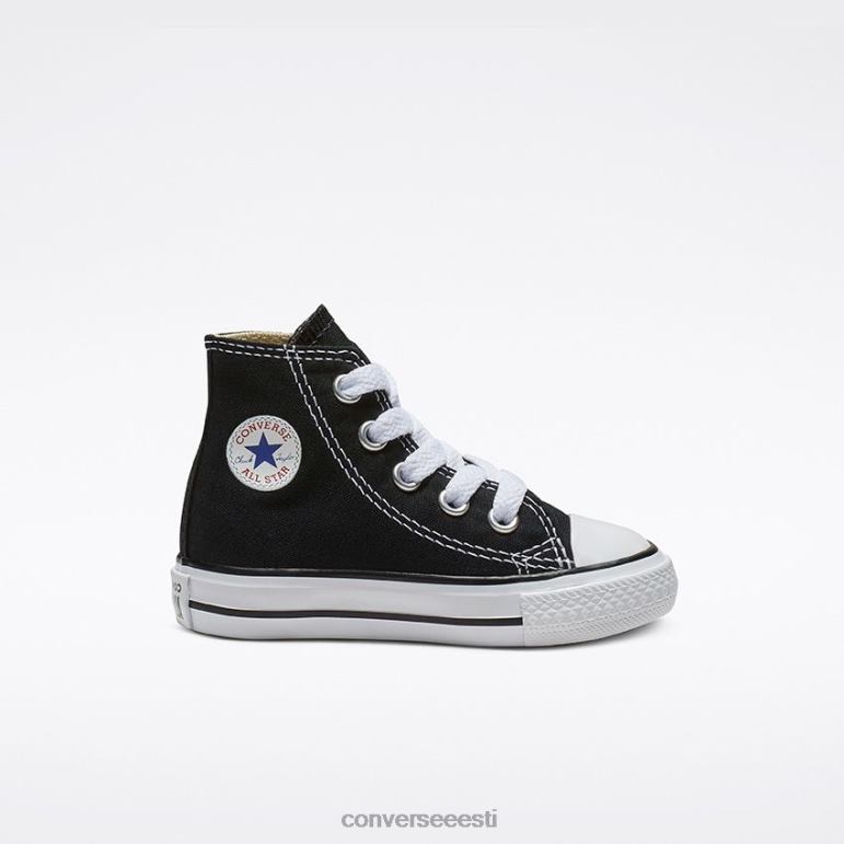 Converse chuck taylor kõrgetasemeline imik/väikelaps tüdruk F0Z8P446 jalatsid must