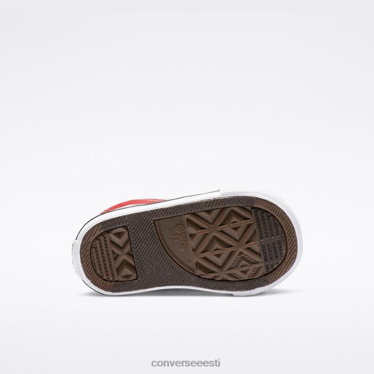 Converse chuck taylor kõrgetasemeline imik/väikelaps tüdruk F0Z8P447 jalatsid punane