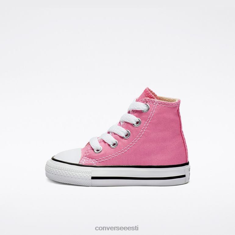 Converse chuck taylor kõrgetasemeline imik/väikelaps tüdruk F0Z8P449 jalatsid roosa