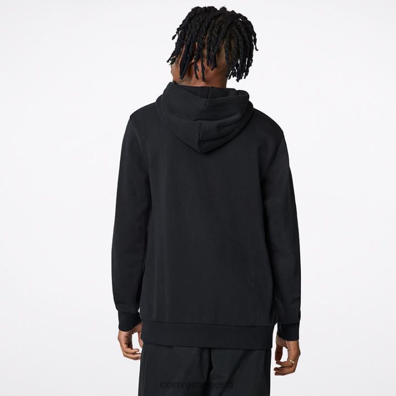 Converse Peace & Unity taaskasutatud pulloveriga kapuuts mehed F0Z8P400 Riietus must