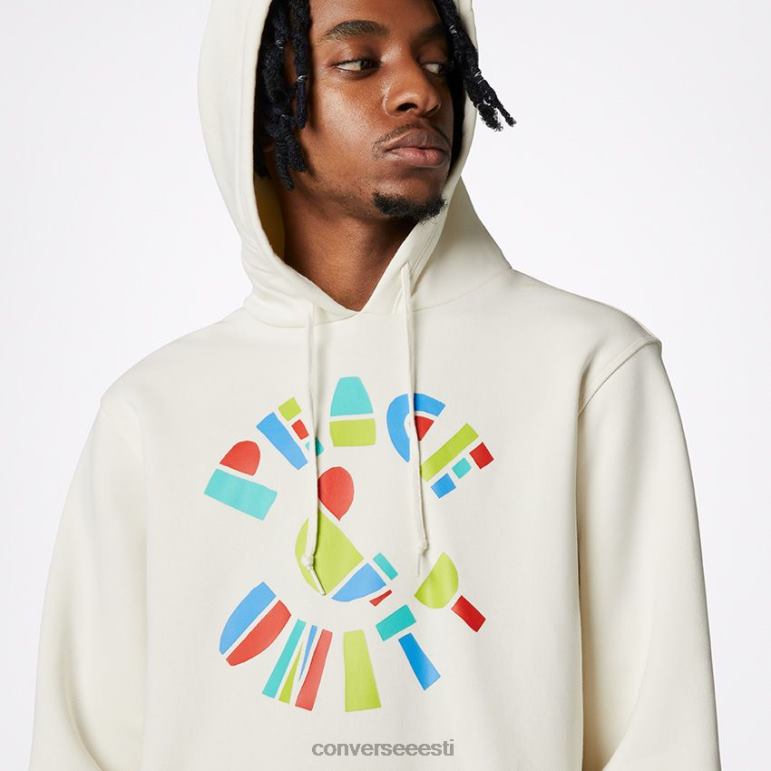 Converse Peace & Unity taaskasutatud pulloveriga kapuuts mehed F0Z8P401 Riietus haikur