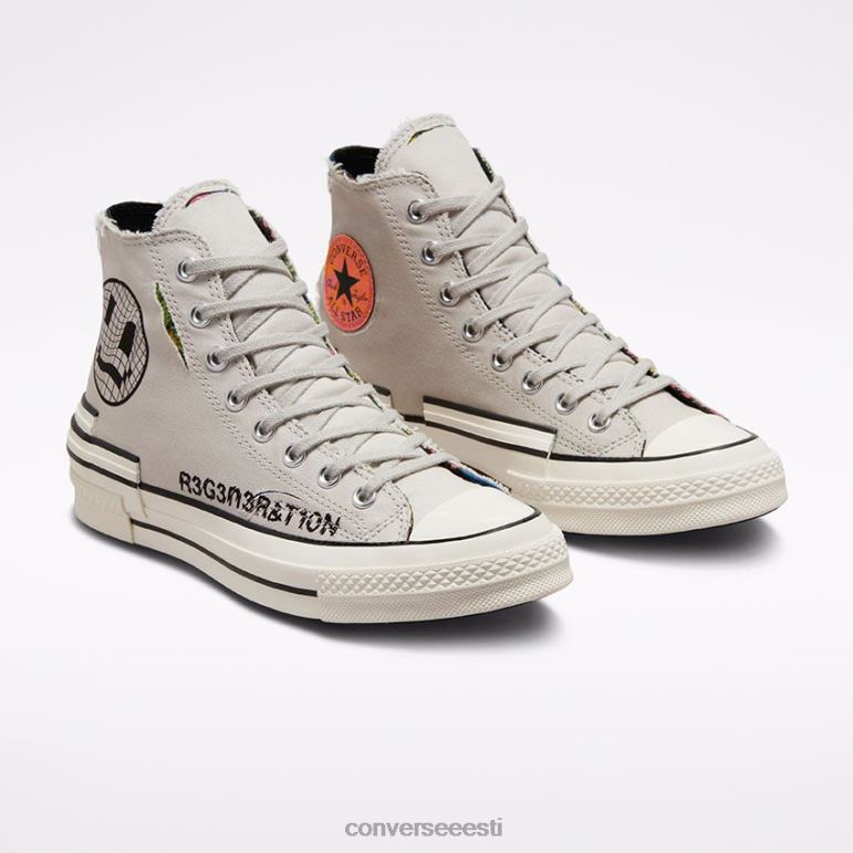 Converse chuck 70 hacked heel rebima ära kõrge top mehed F0Z8P395 jalatsid hele luu/must