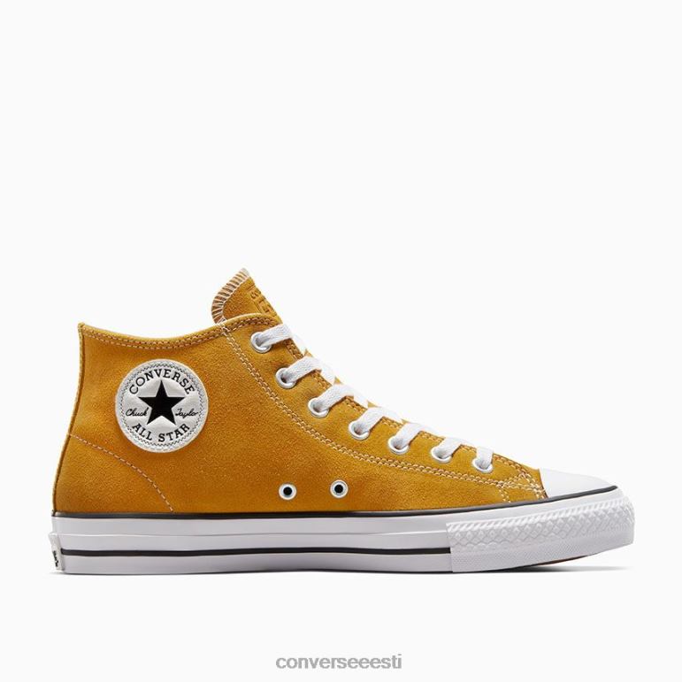Converse miinused chuck taylor all star pro mid top mehed F0Z8P389 jalatsid päevalillekuld/valge/must