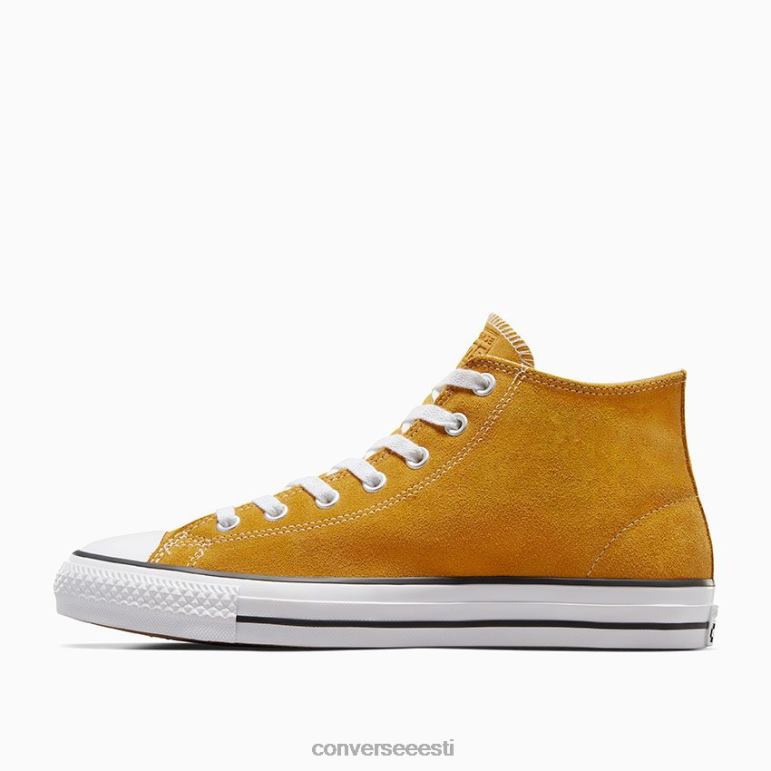 Converse miinused chuck taylor all star pro mid top mehed F0Z8P389 jalatsid päevalillekuld/valge/must
