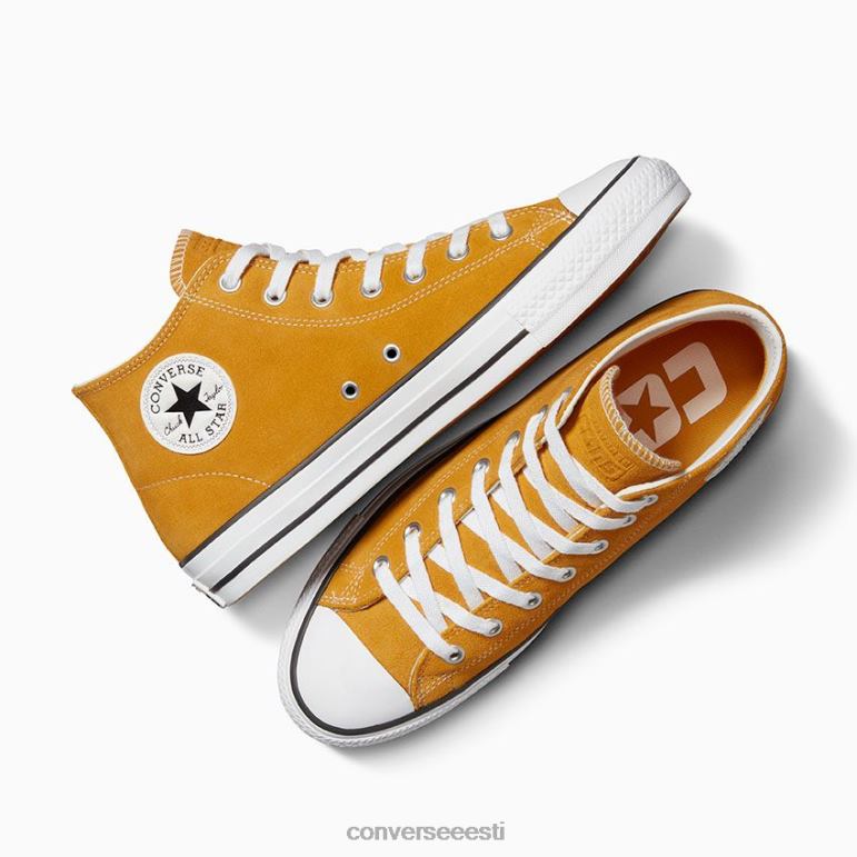 Converse miinused chuck taylor all star pro mid top mehed F0Z8P389 jalatsid päevalillekuld/valge/must