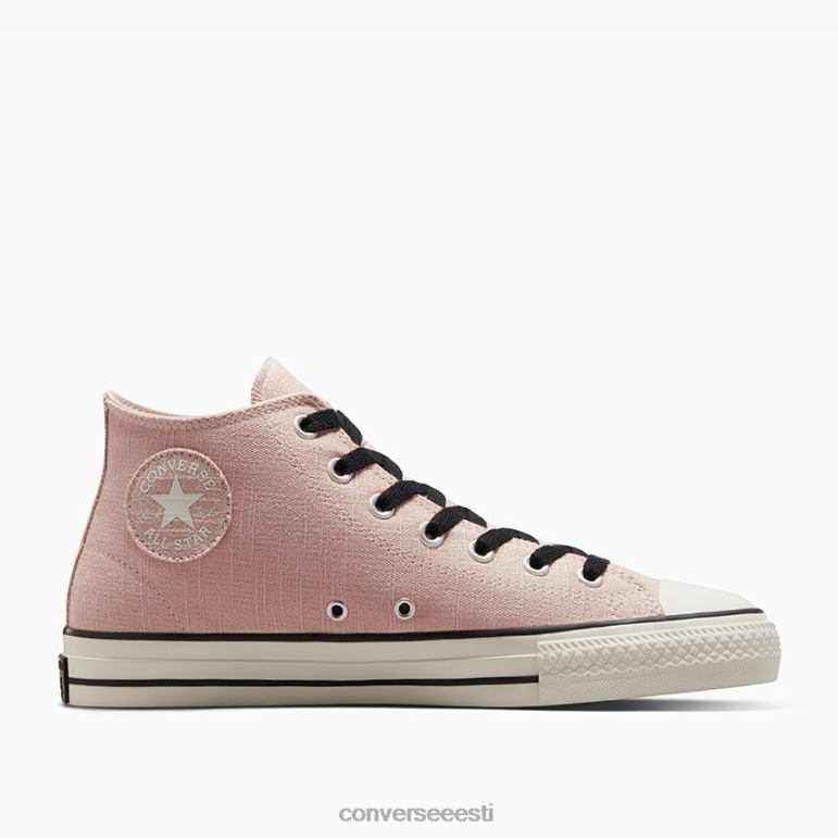 Converse miinused chuck taylor all star pro mid top mehed F0Z8P391 jalatsid roosa salvei/haigur/must