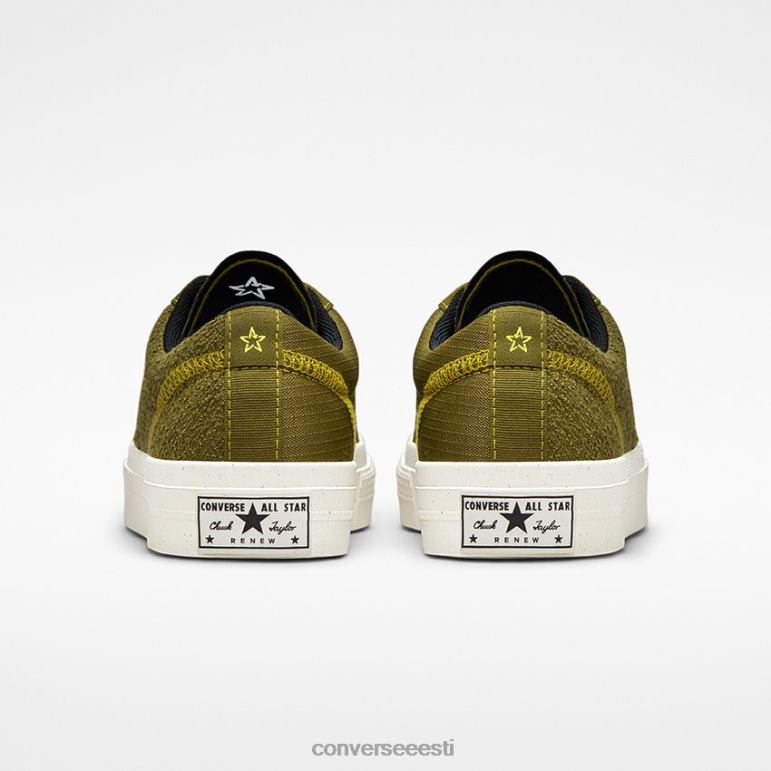 Converse Renew One Star Remix madal ülaosa mehed F0Z8P384 jalatsid tume sammal/valge