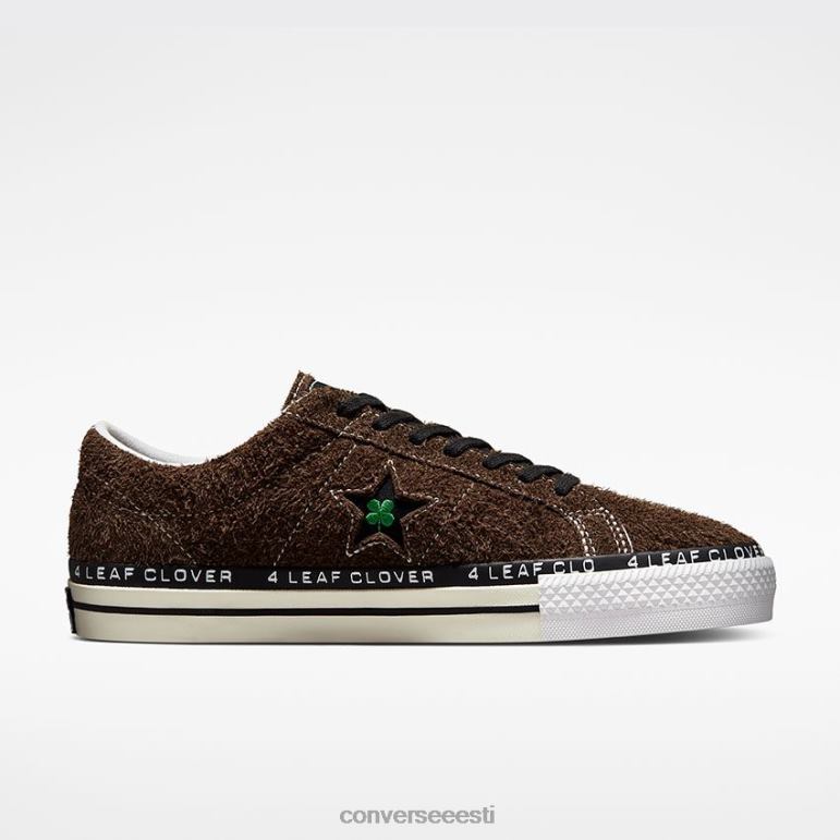 Converse x Patta Four-Leaf Clover üks täht pro madal top mehed F0Z8P378 jalatsid java/põletatud oliiv/valge