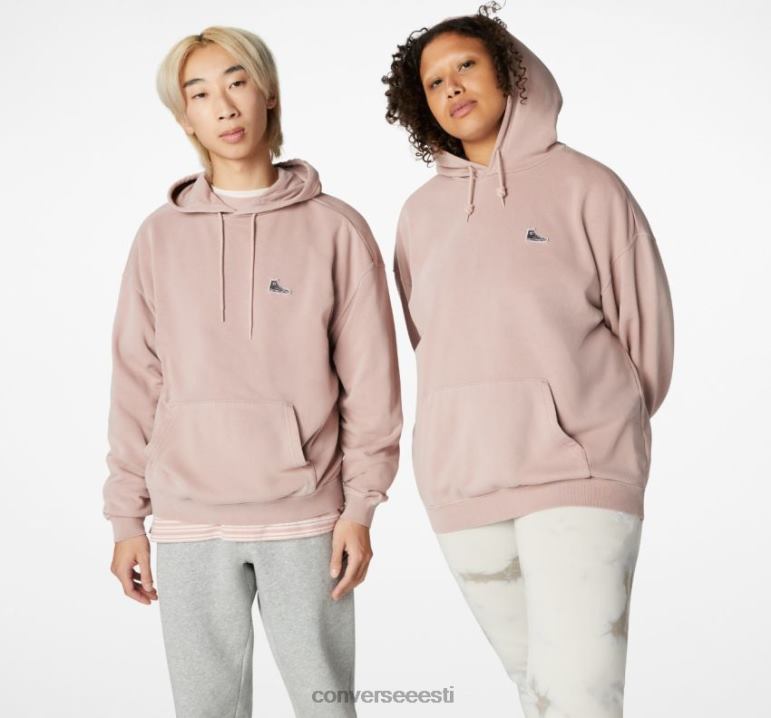 Converse Go-To chuck taylor sneaker patch lahtise vormiga kapuuts naised F0Z8P292 Riietus kivi lillakas