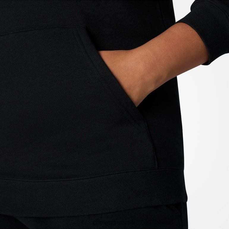 Converse Go-To tikandiga star chevron standardse sobivusega kapuuts naised F0Z8P303 Riietus must