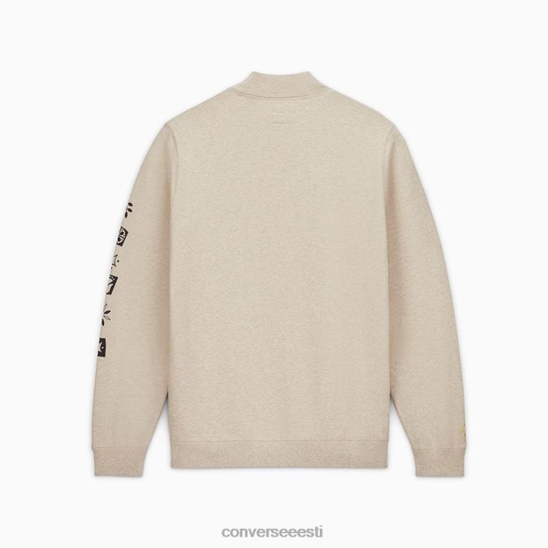 Converse x LFC pilka kaelusega kampsun naised F0Z8P333 Riietus kaerapiima kanarbik