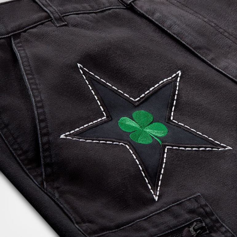 Converse x Patta Four-Leaf Clover lasti püksid naised F0Z8P320 Riietus must