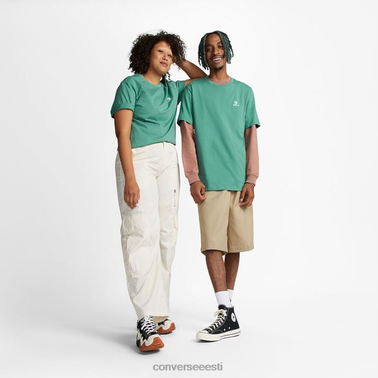 Converse Go-To tikitud star chevron standard fit t-särk naised F0Z8P286 Riietus vetikate rannik