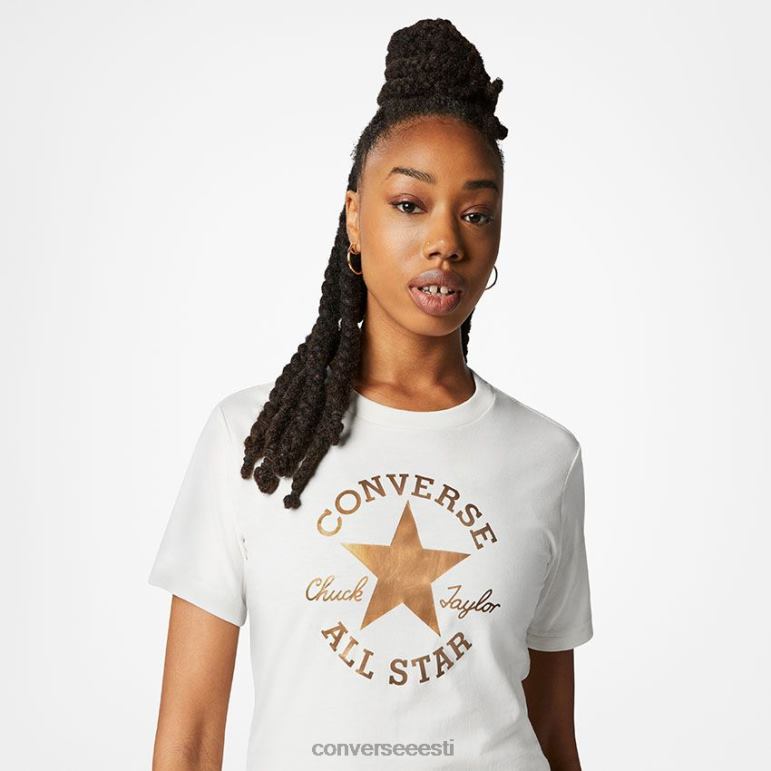 Converse metallik chuck taylor patch classic fit t-särk naised F0Z8P289 Riietus haikur