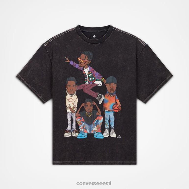 Converse shai gilgeous-alexander mängija t-särk naised F0Z8P302 Riietus must