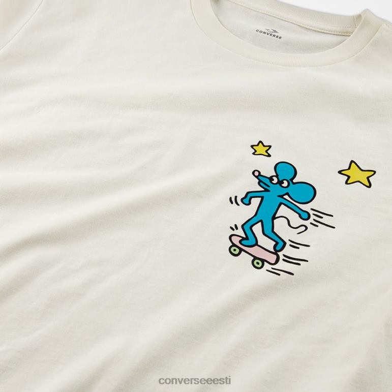 Converse x Keith Haring hiire t-särk naised F0Z8P293 Riietus haikur