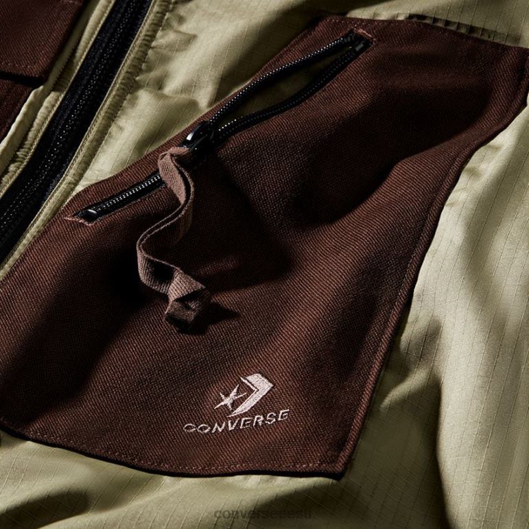 Converse x Patta Four-Leaf Clover kasulik pööratav polsterdatud vest naised F0Z8P283 Riietus java