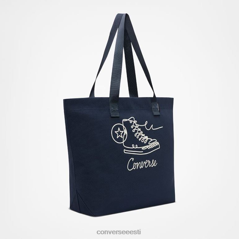 Converse lõuendist graafiline tossu naised F0Z8P339 tarvik merevägi/haigur